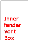 Text Box: Inner fender vent Box (Black)